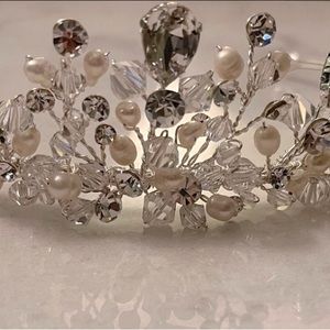 Pearl & Rhinestone Tiara